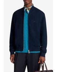 Etro - Pegaso Embroidered Bomber Jacket - Lyst