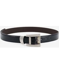 Versace - Medusa Buckled Leather Belt - Lyst