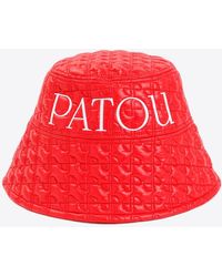 Patou - Embroidered-Logo Bucket Hat - Lyst