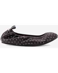 Isabel Marant - Belna Studded Leather Ballet Flats - Lyst