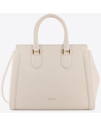 McQueen - Large Birdee Leather Top Handle Bag - Lyst