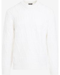 ZEGNA - Wool Knit Sweater - Lyst
