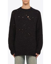 Our Legacy - Needle Drop Distressed Sweater - Lyst