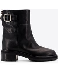 Jimmy Choo - Brooklyn Leather Ankle Boots - Lyst