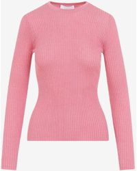 Gabriela Hearst - Browing Cashmere And Silk Knit Sweater - Lyst