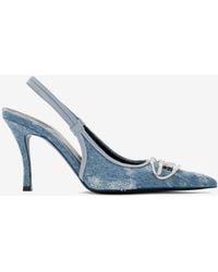 DIESEL - D-Venus 100 Slingback Pumps - Lyst