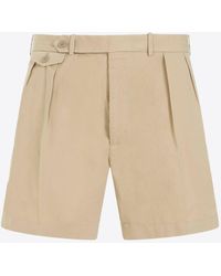 Ralph Lauren - Pleated Classic Shorts - Lyst