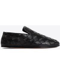 Bottega Veneta - Sunday Intrecciato Leather Loafers - Lyst