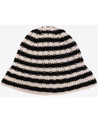 Etro - Wool Knit Striped Beanie - Lyst