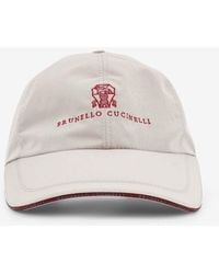 Brunello Cucinelli - Logo-Embroidered Baseball Cap - Lyst