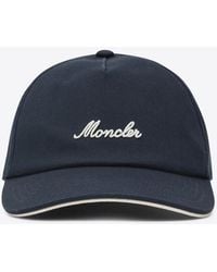 Moncler - Logo-Embroidered Baseball Cap - Lyst
