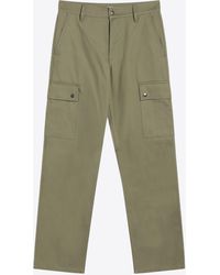Burberry - Khaki Cargo Pants - Lyst