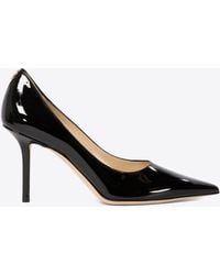 Jimmy Choo - Love 85 Patent Leather Pumps - Lyst