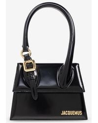 Jacquemus - Medium Chiquito Leather Top Handle Bag - Lyst