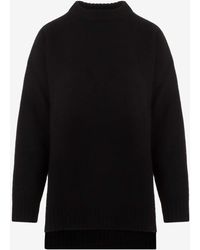 Jil Sander - Knitted Wool Pullover Sweater - Lyst