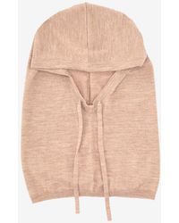 P.A.R.O.S.H. - Lime Wool Knit Balaclava - Lyst