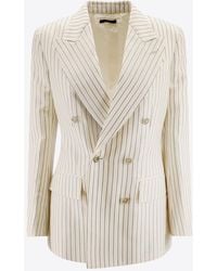 Tom Ford - Double-Breasted Jacket "Wallis - Lyst