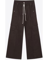 Rick Owens - Cargobelas Wide-Leg Track Pants - Lyst