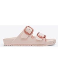Birkenstock - Arizona Big Buckle Rubber Slides - Lyst