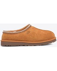 UGG - Tasman Shaddy Suede Slippers - Lyst