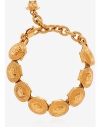 Versace - Tribute Medusa Chain Bracelet - Lyst