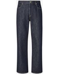 Fendi - Logo Patch Straight-Leg Jeans - Lyst