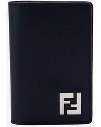 Fendi - Ff Squared Bi-Fold Cardholder - Lyst