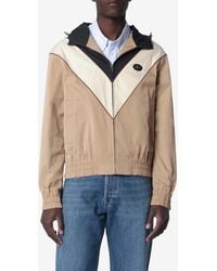 Valentino - Logo-Patched Zip-Up Jacket - Lyst