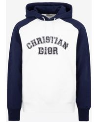 Dior Cotton Kenny Scharf Hoodie Sweatshirt in Blue for Men - Save 6% - Lyst