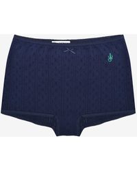JW Anderson - Double-Layer Pointelle Shorts - Lyst