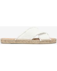 Castañer - Palmera Crossover Strap Slides - Lyst