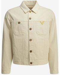Valentino - Genie Bull Reverse Denim Jacket - Lyst