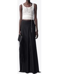 Ann Demeulemeester - Mara Wrinkled Tank Top - Lyst