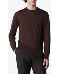 Drumohr - Crewneck Wool Sweater - Lyst