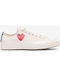 COMME DES GARÇONS PLAY - X Converse Chuck Taylor 70 Small Heart Low-Top Sneakers - Lyst