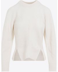 McQueen - Chevron Pullover Sweater - Lyst