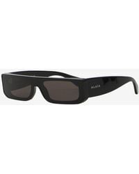 Alaïa - Rectangular Mask Sunglasses - Lyst