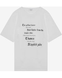 McQueen - Cotton T-Shirt - Lyst