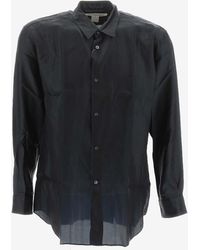 Comme des Garçons - Long-Sleeved Collared Shirt - Lyst