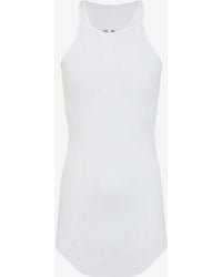 Rick Owens - Ribbed Tank Top - Lyst
