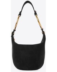 Chloé - Small Bracelet Suede Shoulder Bag - Lyst