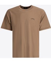 Stussy - Lazy Logo T-Shirt - Lyst