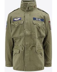 Polo Ralph Lauren - Patches-Embellished Field Jacket - Lyst