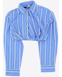 Jacquemus - La Chemise Bahia Striped Shirt - Lyst