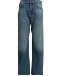 Pinko - Washed Straight-Leg Jeans - Lyst