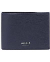 Ferragamo - Classic Calfskin Bi-Fold Wallet - Lyst