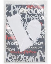 Comme des Garçons - Logo Intarsia Socks - Lyst