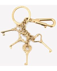 Dolce & Gabbana Key Charms Keyrings - Metallic