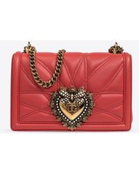 Dolce & Gabbana - Devotion Medium Shoulder Bag - Lyst