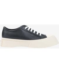 Marni - Pablo Calf Leather Sneakers - Lyst